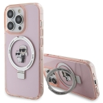 Etui Karl Lagerfeld iPhone 15 Pro 6.1" różowy 1
