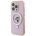 Etui Karl Lagerfeld iPhone 15 Pro 6.1" różowy  2