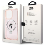 Etui Karl Lagerfeld iPhone 15 Pro 6.1" różowy 7