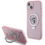 Etui Karl Lagerfeld iPhone 15 / 14 / 13 6.1" różowy 1