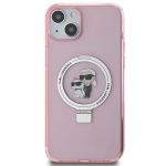 Etui Karl Lagerfeld iPhone 15 / 14 / 13 6.1" różowy 3