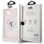 Etui Karl Lagerfeld iPhone 15 / 14 / 13 6.1" różowy 8
