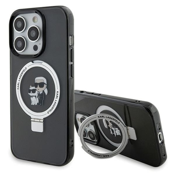 Etui Karl Lagerfeld iPhone 15 Pro Max 6.7" czarny  1