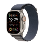 Apple Watch Ultra 2 GPS + Cellular 49 mm koperta tytanowa + opaska Alpine rozmiar M niebieski