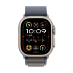 Apple Watch Ultra 2 GPS + Cellular 49 mm koperta tytanowa + opaska Alpine rozmiar M niebieski