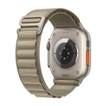 Apple Watch Ultra 2 GPS + Cellular 49 mm koperta tytanowa + opaska Alpine rozmiar L oliwkowy