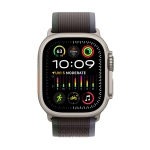 Apple Watch Ultra 2 GPS + Cellular 49 mm koperta tytanowa + opaska Trail rozmiar M/L czarno-niebieski