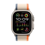Apple Watch Ultra 2 GPS + Cellular 49 mm koperta tytanowa + opaska Trail rozmiar M/L pomarańczowo-beżowy