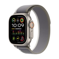 Apple Watch Ultra 2 GPS + Cellular 49 mm  koperta tytanowa + opaska Trail rozmiar S/M zielono-szary