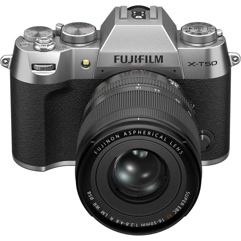 Aparat FujiFilm X-T50 + 16-50 mm f/2.8-4.8 R LM WR srebrny