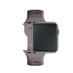 3MK Silicone Watch Strap brązowy/taupe dla Apple Watch 42/44/45/49mm
