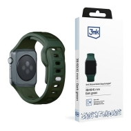 Pasek 3MK Silicone Watch Strap ciemnozielony/ dark green dla Apple Watch 38/40/41mm