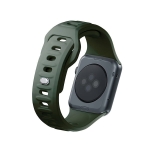 3MK Silicone Watch Strap Ciemnozielony/ Dark Green dla Apple Watch 42/44/45/49mm