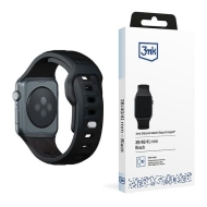 Pasek 3MK Silicone Watch Strap czarny/black dla Apple Watch 38/40/41mm