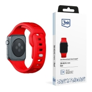 Pasek 3MK Silicone Watch Strap czerwony/red dla Apple Watch 38/40/41mm