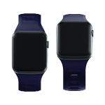 3MK Silicone Watch Strap granatowy/ocean blue dla Apple Watch 42/44/45/49mm