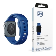 Pasek 3MK Silicone Watch Strap Niebieski/Blue dla Apple Watch 42/44/45/49mm
