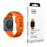 Pasek 3MK Silicone Watch Strap pomarańczowy/orange dla Apple Watch 38/40/41mm