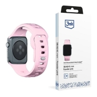 Pasek 3MK Silicone Watch Strap różowy/powder pink dla Apple Watch 38/40/41mm
