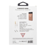 Guess GUBPERPBTRG zestaw 2w1 power bank 4000 mAh + słuchawki 3.5mm różowo-złoty/rose gold