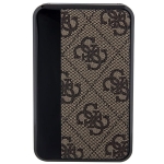 Guess Powerbank 18W GUPB10DP4GEGW 10000mAh brązowy/brown 4G Leather Metal Logo