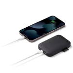 Lexon Softpower MagBank Powerbank indukcyjny 3000 mAh 15W czarny/black LL153N