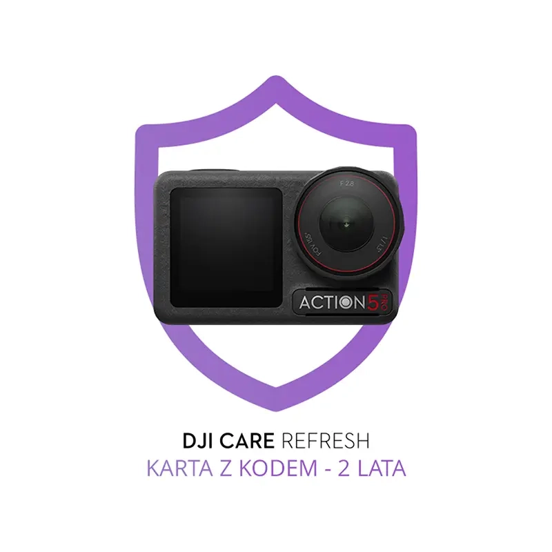 Ochrona serwisowa DJI Care do DJI Osmo Action 5 Pro (plan 2 letni)