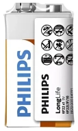 Bateria cynkowo-węglowa 9 V 6F22 Philips Longlife 1 szt.