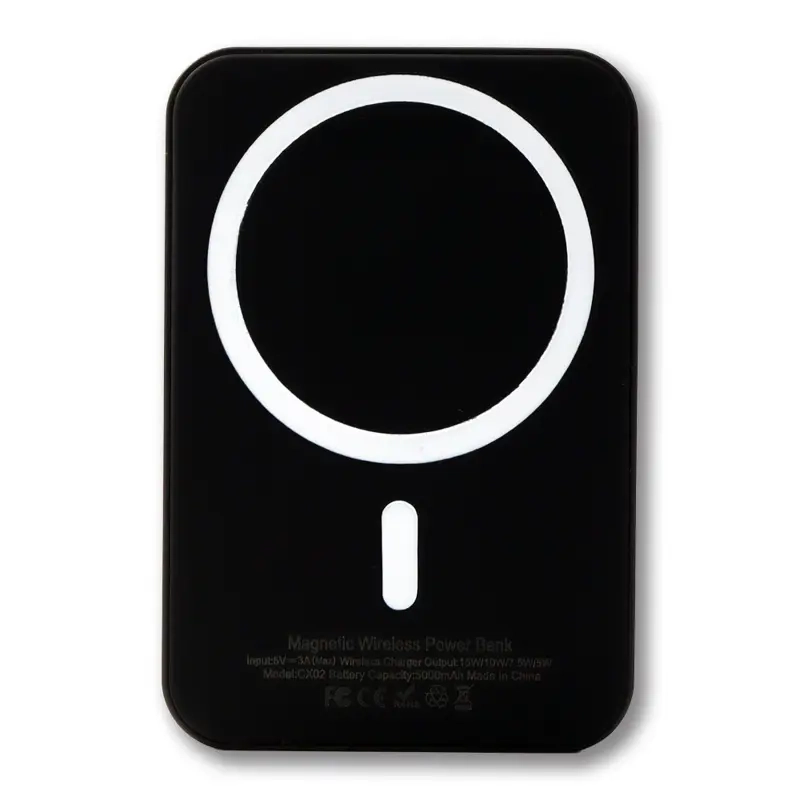 Powerbank magnetyczny Ecobox Powerbank Magsafe 5000 mAh czarny