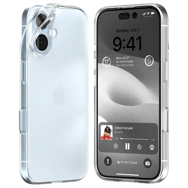 Etui do iPhone 16 Mercury Jelly Clear