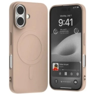 Etui do iPhone 16 Mercury MagSafe Semi-Silicone różowo-piaskowe