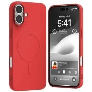 Etui do iPhone 16 Plus Mercury MagSafe Semi-Silicone czerwone