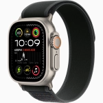 Apple Watch Ultra 2 LTE 49 mm koperta tytanowa + opaska Trail rozmiar S/M czarna
