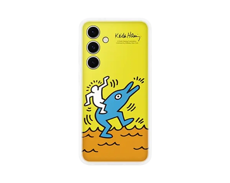 Etui Samsung S24 FE Flipsuit Case żółty