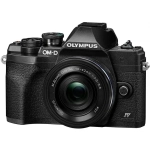 Aparat Olympus E-M10 MK IV + 14-42 mm EZ Pancake + 40-150 mm f/4-5.6 R Czarny