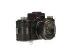 Aparat analogowy Lomography Sprocket Rocket czarny-black