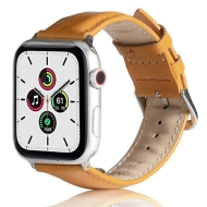 Beline pasek Apple Watch Leather 42/44/45/49mm jasnobrązowy/light brown