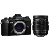 Aparat OM SYSTEM OM-5 czarny + M.Zuiko Digital ED 12-40 mm f/2.8 Pro II