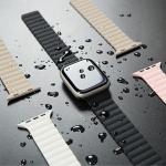 Araree pasek Silicone Link Apple Watch 42/44/45/49mm różowo-zielony/pink-khaki AR70-01907B