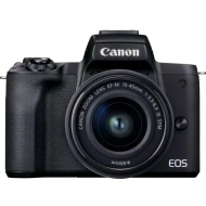 Aparat Canon EOS M50 Mark II + EF-M 15-45mm IS STM czarny