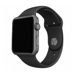 Mercury pasek Silicon Apple Watch 38/40/41 mm Czarny - Black