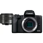 Aparat Canon EOS M50 Mark II + EF-M 15-45mm IS STM czarny