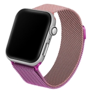 Beline pasek Apple Watch Steel 38/40/41mm Różowo-fioletowy - Pink-purple