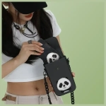 Nimmy torebka na telefon czarny-black Big Eyed Pet 2.0 Panda-7.webp