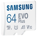 Karta pamięci Samsung microSDXC EVO Plus 2024 64 GB A2 V30 U3 UHS-I (160 MB/s) + adapter SD
