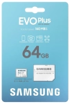 Karta pamięci Samsung microSDXC EVO Plus 2024 64 GB A2 V30 U3 UHS-I (160 MB/s) + adapter SD