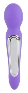 Dwustronny masażer łechtaczki - wibrator - 10 trybów - purple