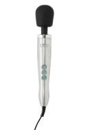 Stymulator - masażer - mikrofon - doxy die cast metal massager - silver