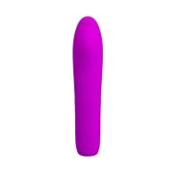 Wibrator klasyczny - wibracje i rotacje - 2x4 tryby - 16 cm