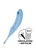 Stymulator powietrzny - Satisfyer Twirling Pro - blue 